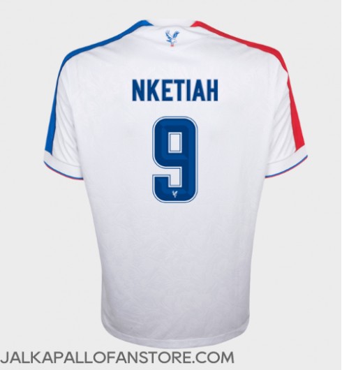 Crystal Palace Eddie Nketiah #9 Kolmaspaita 2025-26 Lyhythihainen Crystal Palace Eddie Nketiah #9 Kolmaspaita 2025-26 Lyhythihainen